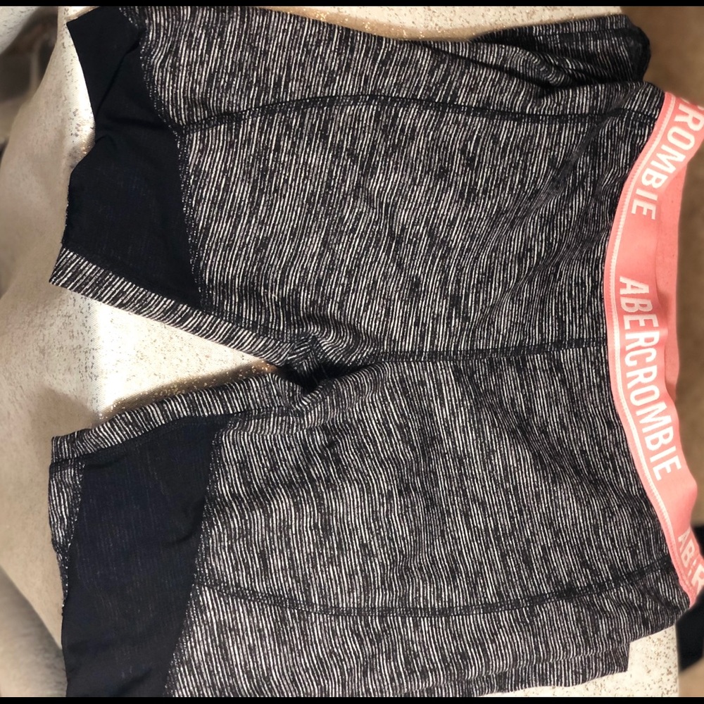 Abercrombie and Fitch Pink and Black Leggings💗🖤